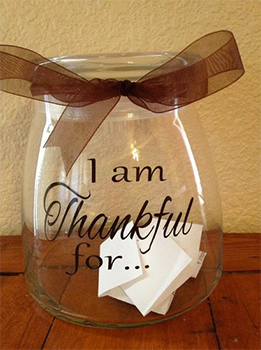 Bowl of Gratitude for Thanksgiving